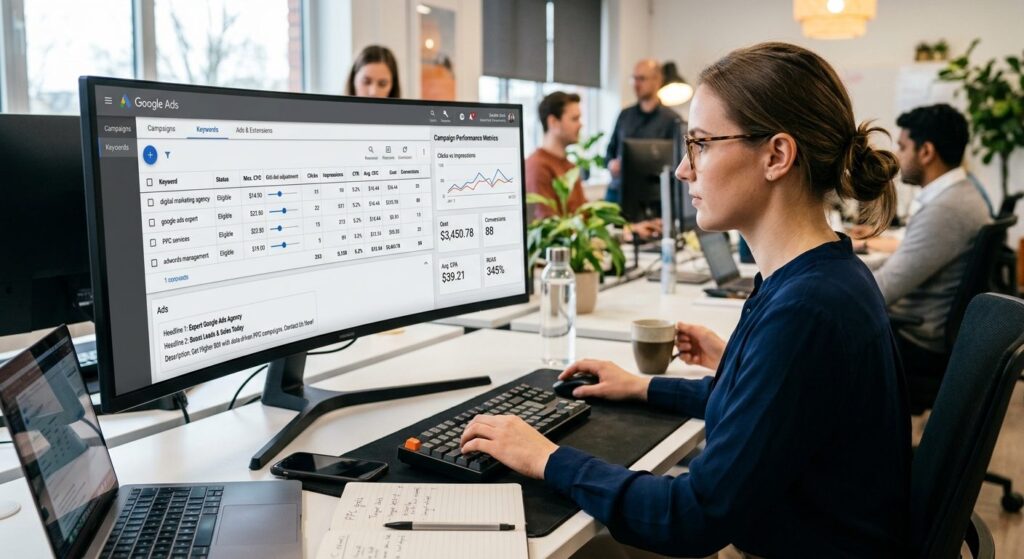 Betalt søgeannoncering (Google Ads): Kom hurtigt på første side